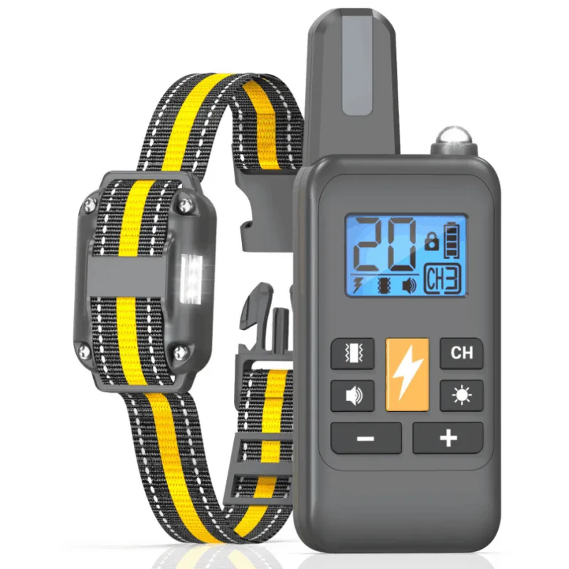Remote Bark Control Collar–3 Training Modes