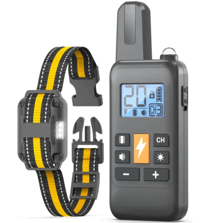 Remote Bark Control Collar–3 Training Modes