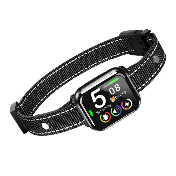Waterproof Shock Bark Collar–Outdoor Dog Training with Adjustable Levels