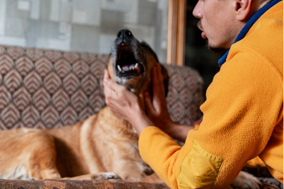 Bark Collar reducing unattended barking without owner present